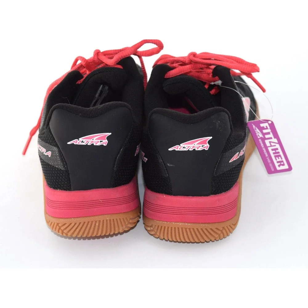 Altra HIIT XT Training Shoes Womens 9 Black Pink AFW1776P-4 Excellent Gum Sole